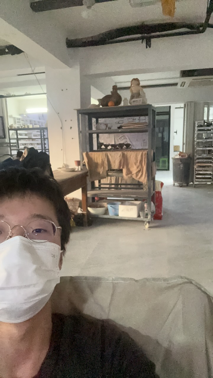 Huiyuan Zhang in Studio